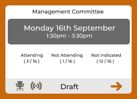 Demo Meeting Cell Next Meetings Draft